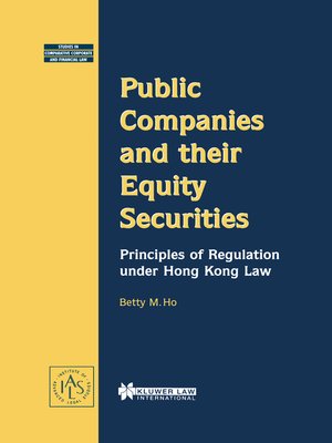 cover image of Public Companies and their Equity Securities